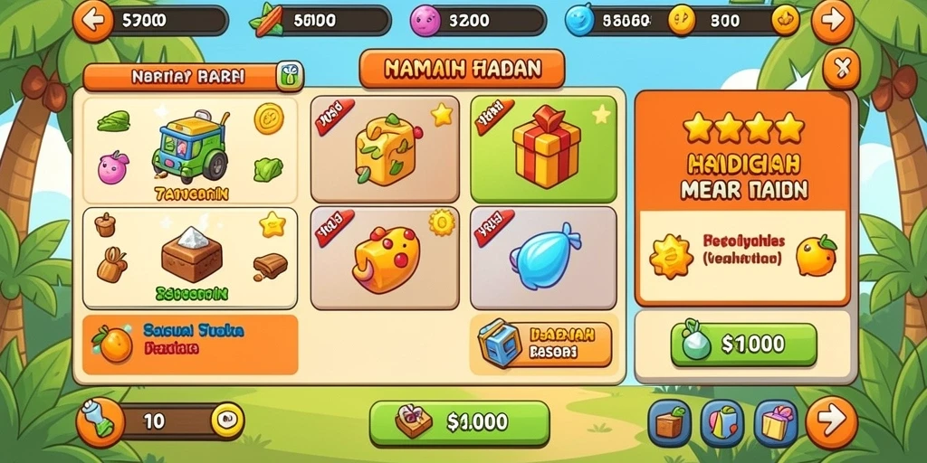 Tampilan grafis yang menakjubkan dan penuh warna.