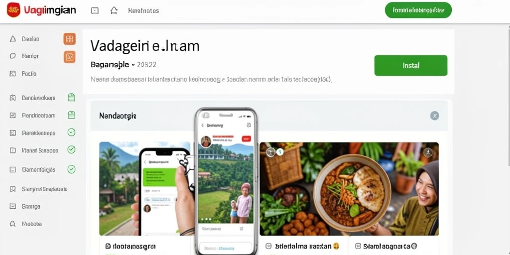 Tampilan antarmuka yang menarik dan mudah dinavigasi.