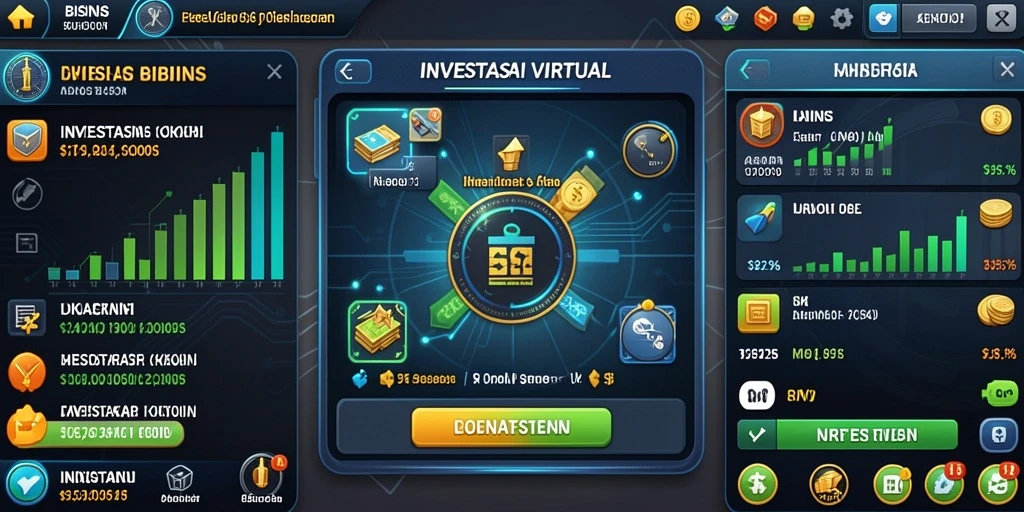 Tampilan awal aplikasi BANK303 yang menarik.
