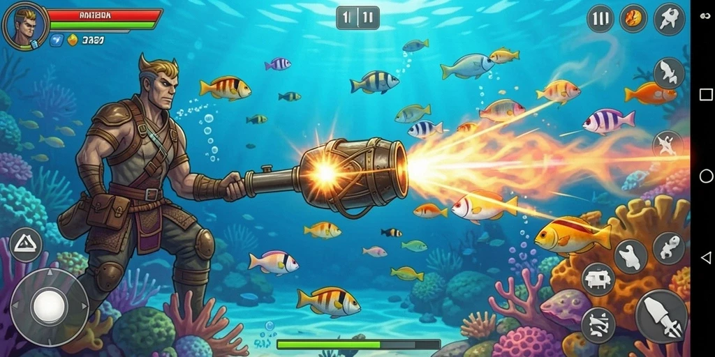 Tampilan awal game yang menawan.