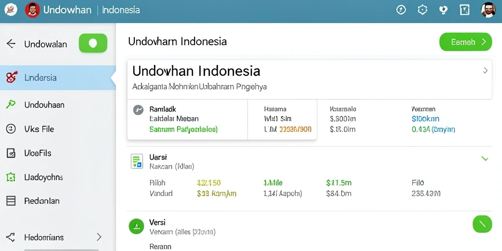 Tampilan awal yang menarik dan mudah dinavigasi.