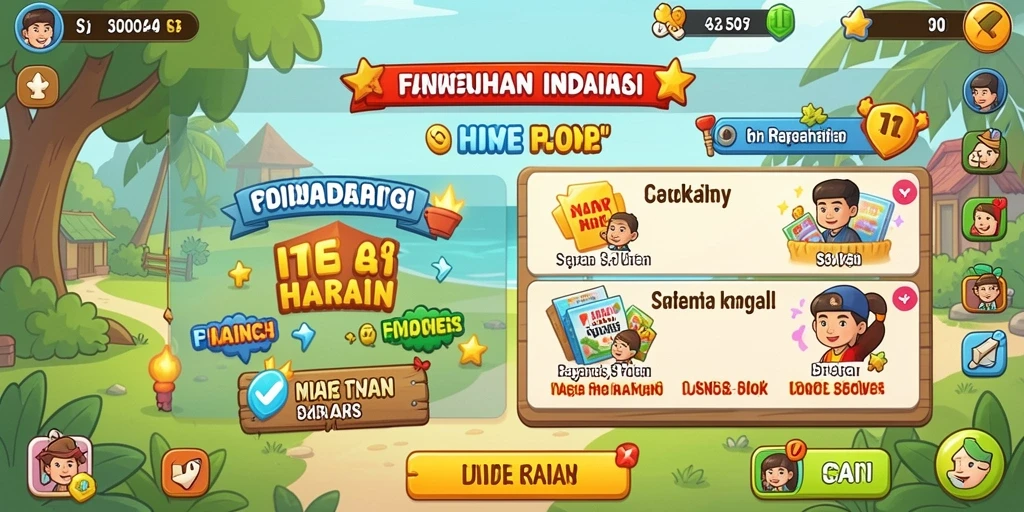 Tampilan antarmuka yang ramah pengguna.